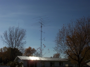 A few years later I added a CushCraft A-3 WS 12-17 meter beam to the top