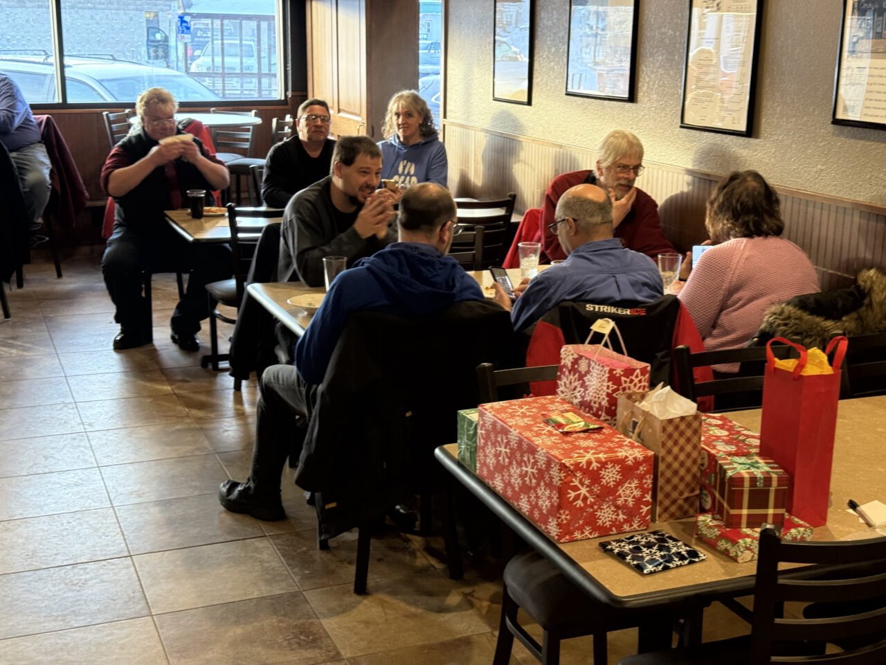 2026 Christmas Party at Corky's Pizza